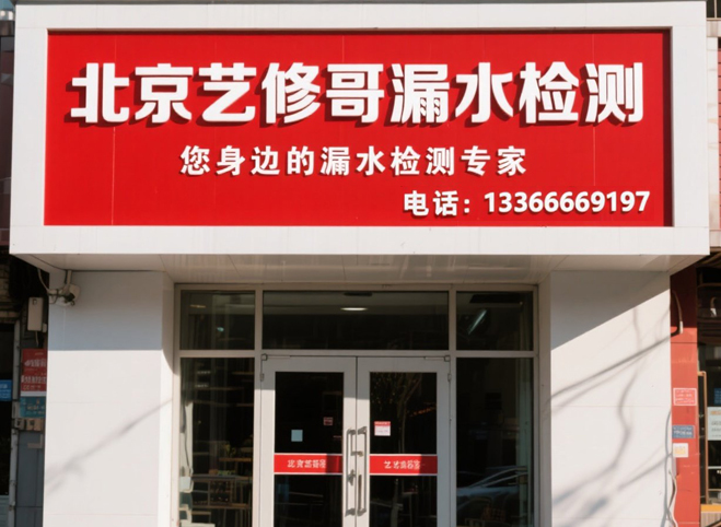 北京藝修哥漏水檢測門頭照